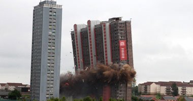 انهيار المبنى