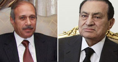 المخلوع مبارك ووزير داخليته حبيب العادلى