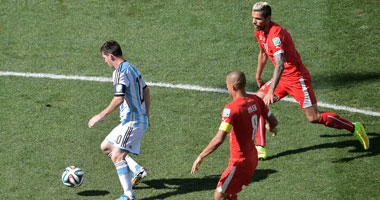  | الأرجنتين تتعادل سلبيًا مع سويسرا فى الشوط الأول
