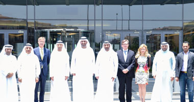   وزير الدولة الإماراتى يجتمع مع أعضاء إدارة بنك الإمارات دبى الوطنى مصر