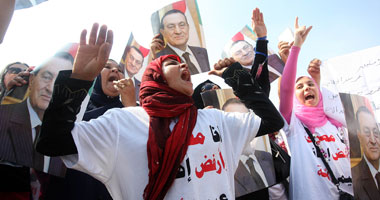 أنصار الرئيس السابق محمد حسنى مبارك