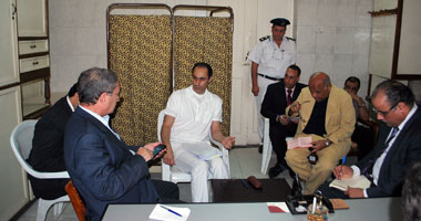 لقاء وفد المجلس القومى لحقوق الإنسان مع جمال مبارك