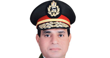 الفريق أول عبد الفتاح السيسى وزير الدفاع والقائد العام للقوات المسلحة