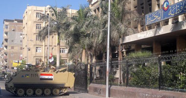 الجيش بمحيط ديوان محافظة البحيرة
