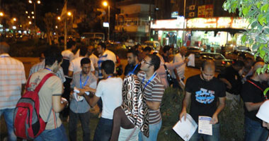 مظاهرات أمام مديرية أمن الإسكندرية