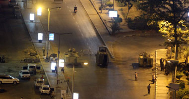 الجيش يغلق ميدان مصطفى محمود بعد انتهاء تظاهر الإخوان
