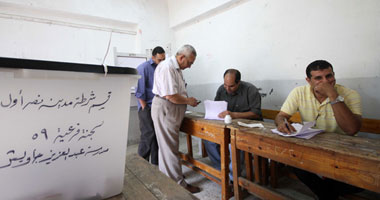 جانب من تصويت المصريين