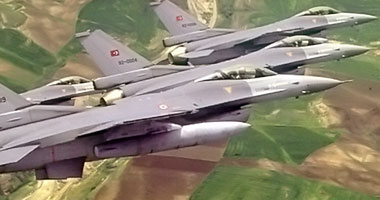 تركيا تشن أولى غاراتها على تنظيم  داعش  فى سوريا  اليوم السابع