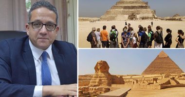 وزير الآثار يصدم النواب أثناء زيارة ميدانية لمشروع تطوير هضبة الأهرامات: "بيطلعوا السائح للهرم بجنيه وبينزلوه بـ10 دولار ولسه اللمس والحك موجودين"..ويؤكد: "كان بيجيلنا 16 ألف زائر يوميا والآن 282 فقط"