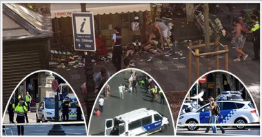 مقتل أحد منفذى هجوم برشلونة فى تبادل إطلاق نار مع الشرطة