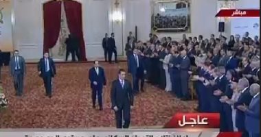 الرئيس السيسى يصل مقر احتفالية إعلان نتائج تعداد سكان مصر 2017