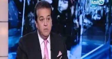 بالفيديو..وزير التعليم العالى لـ خالد صلاح : نحتاج 100 جامعة جديدة فى مصر - 