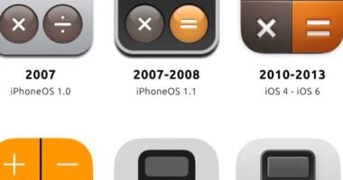 من 2007 إلى 2026.. كيف تطورت أيقونة تطبيق الآلة الحاسبة على iOS من 2007 إلى 2026.. كيف تطورت أيقونة تطبيق الآلة الحاسبة على iOS