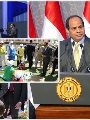 الرئيس عبد الفتاح السيسى أثناء افتتاح مشروع غيط العنب الرئيس عبد الفتاح السيسى أثناء افتتاح مشروع غيط العنب