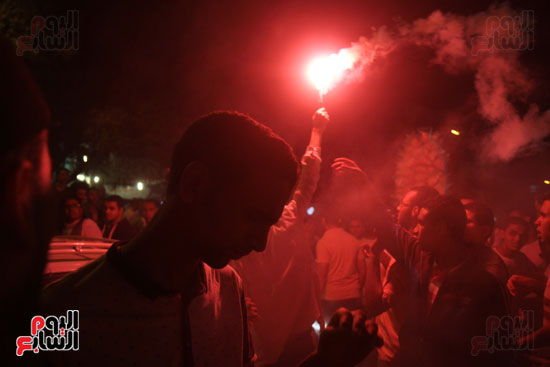 فرحة جماهير الزمالك بالهدف (22)