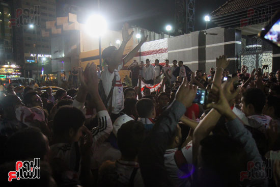 فرحة جماهير الزمالك بالهدف (23)