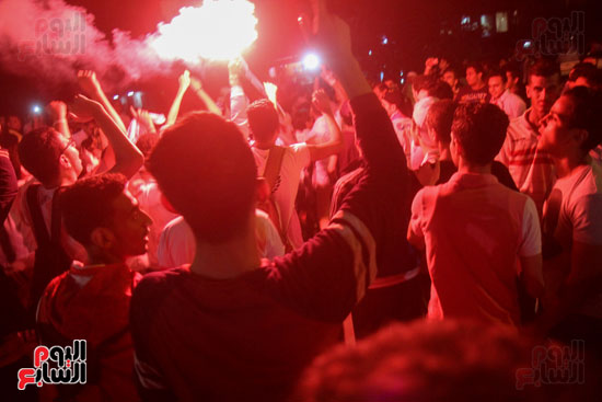 فرحة جماهير الزمالك بالهدف (18)