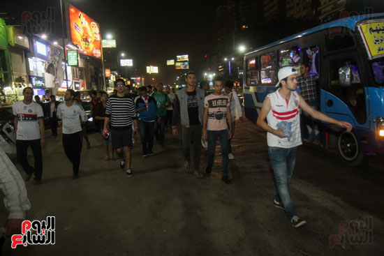 فرحة جماهير الزمالك بالهدف (17)