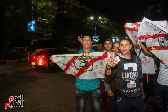 فرحة جماهير الزمالك بالهدف (13)