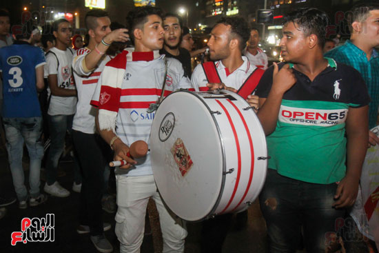 فرحة جماهير الزمالك بالهدف (15)