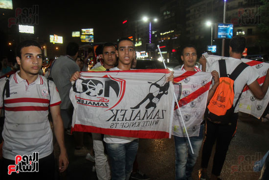 فرحة جماهير الزمالك بالهدف (16)