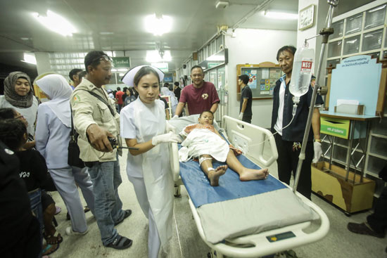 انفجار قنبلة وسط سوق فى تايلاند يتسبب فى قتل وإصابة عدة أشخاص