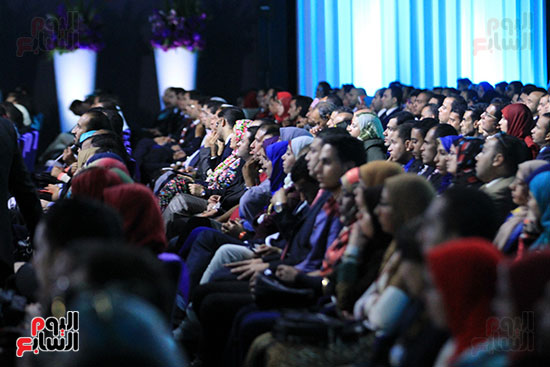 1الرئيس السيسى يشهد الجلسة الختامية لمؤتمر الشباب فى شرم الشيخ (24)