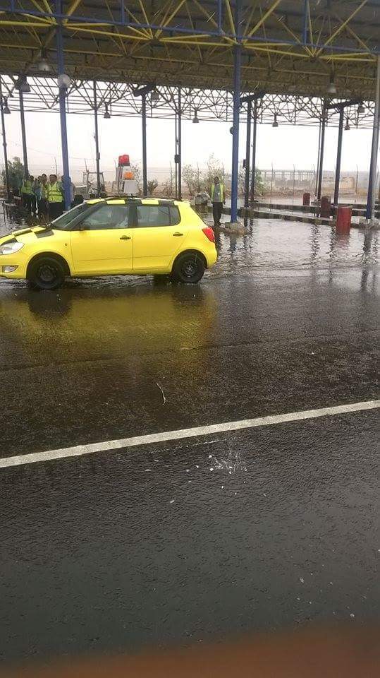 سقوك الأمطار بمدينة الغردقة