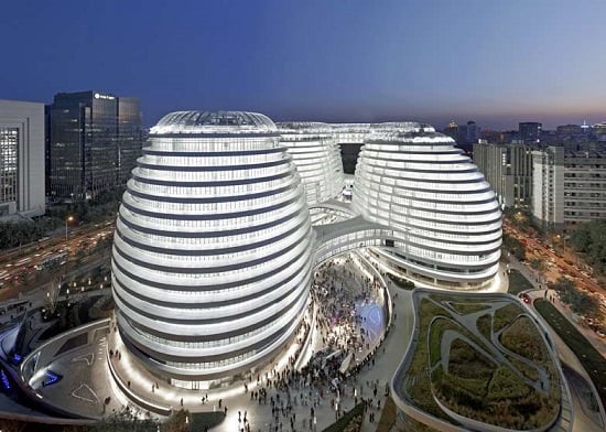 مبنى سوهو جالاكسى بالعاصمة الصينية بكين