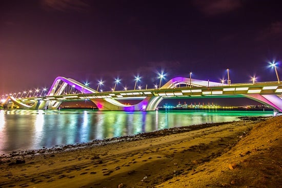 جسر الشيخ زايد فى دبى