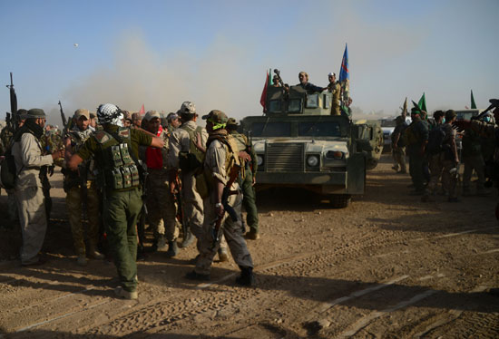 استمرار معارك الموصل من قبل القوات العراقية لطرد داعش من المدينة