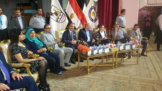  احتفالية جامعة بنى سويف بحضور عصام شلتوت رئيس التحرير التنفيذى  لـ"اليوم السابع"