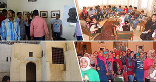 إقبال على المناطق السياحية والمتاحف فى المحافظات إقبال على المناطق السياحية والمتاحف فى المحافظات