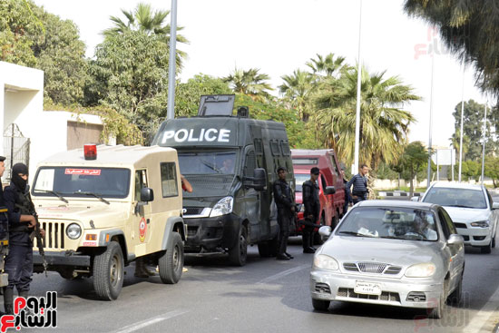 تشديدات أمنية  بشوارع الإسماعيلية لتأمين المدينة  