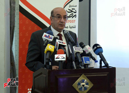  كلمة محمد عشماوى المدير التنفيذى لـ"تحيا مصر"