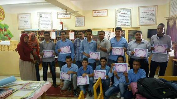 تنظيم دوري ثقافي بين طلاب مدرسة خالد بن الوليد الثانوية والأقصر الثانوية العسكرية