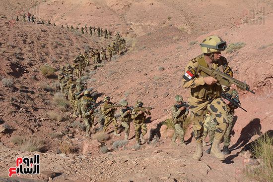 القوات المصرية والأردنية تواصل تدريبات "العقبة 2016"