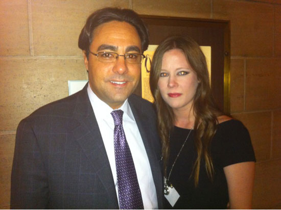 جورج سوريال فى إحدى المؤتمرات