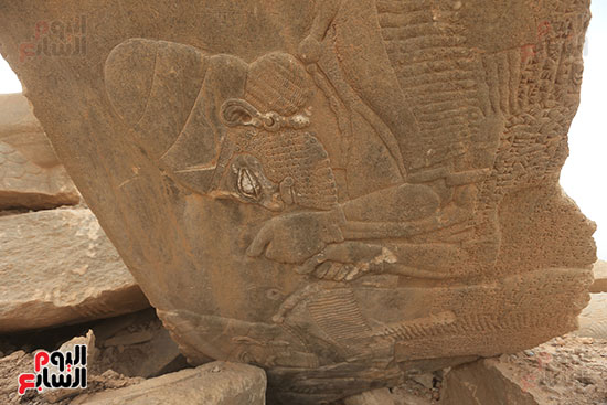 داعش يدمر مدينة نمرود الأشورية الأثرية
