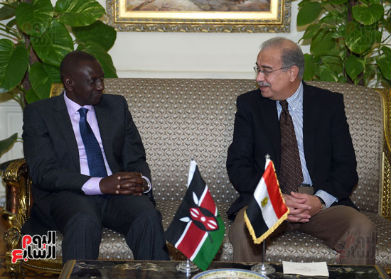رئيس الوزراء يستقبل نائب رئيس كينيا (4)