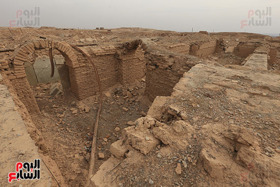 مدينة نمرود الأثرية بعد التدمير