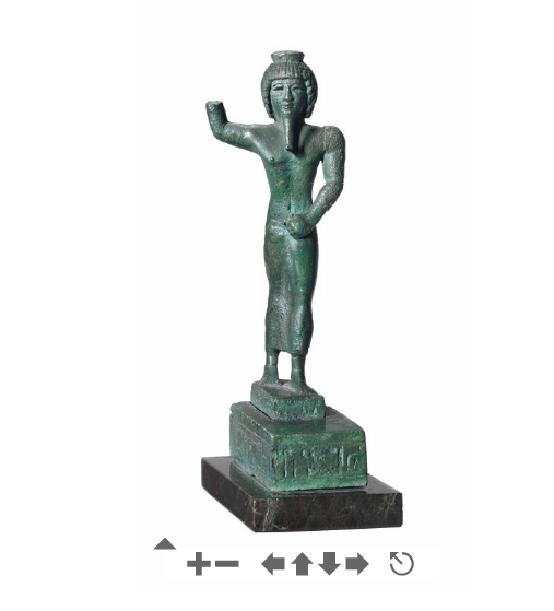 تمثال مصرى برونزى