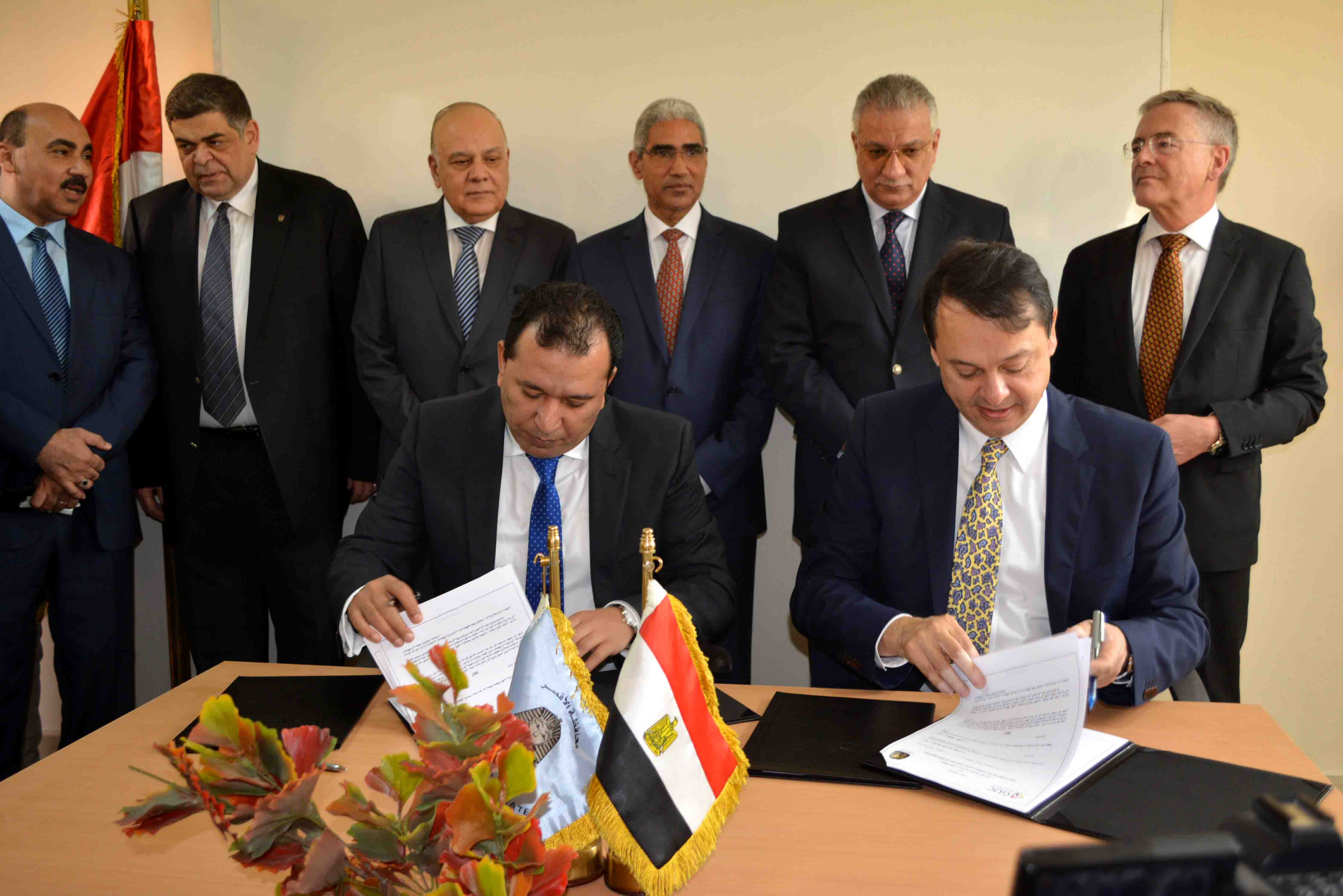 توقيع بروتوكولات تعاون مع الجامعة الالمانية بالقاهرة وكلية الألسن بالأقصر