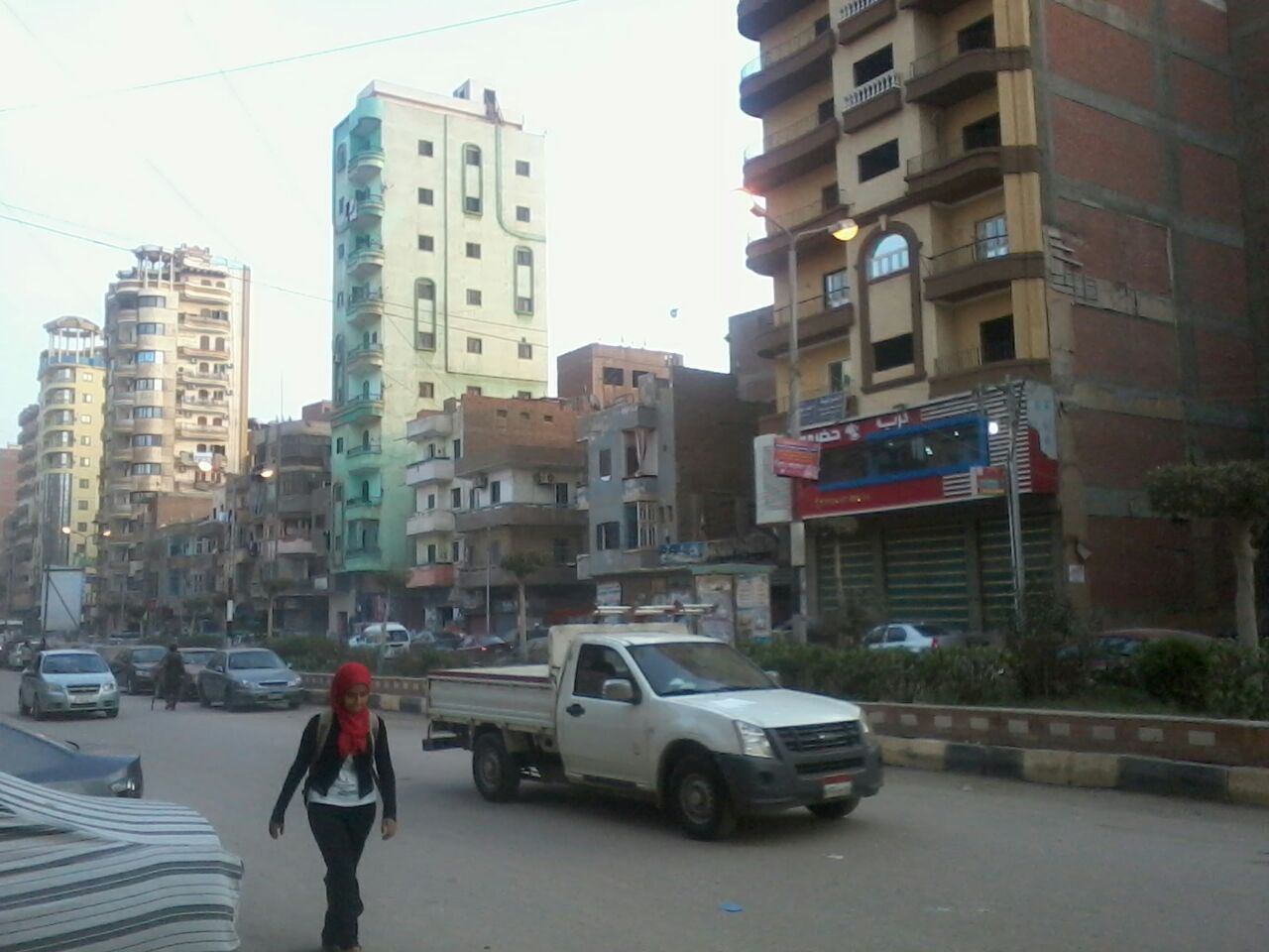 شارع بورسعيد بمدينة ميت غمر