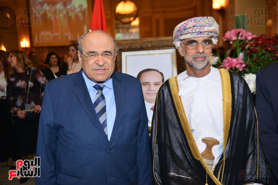 سفير سلطنة عمان ود.مصطفى الفقي