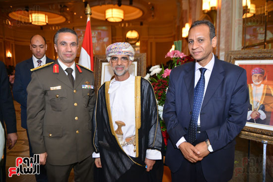 سفير سلطنة عمان والعميد محمد سمير