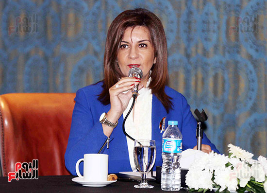 نبيلة مكرم، وزيرة الدولة للهجرة وشئون المصريين بالخارج (7)