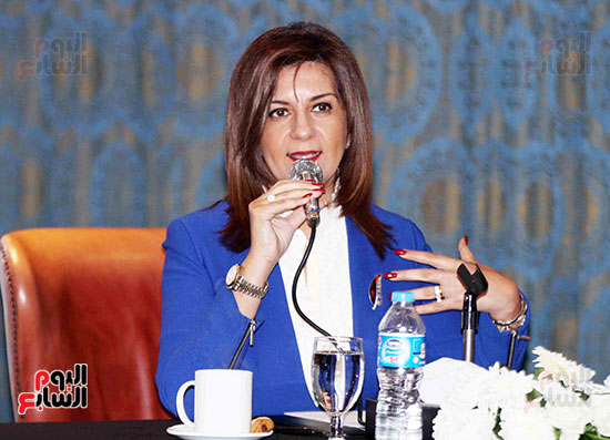 نبيلة مكرم، وزيرة الدولة للهجرة وشئون المصريين بالخارج (6)