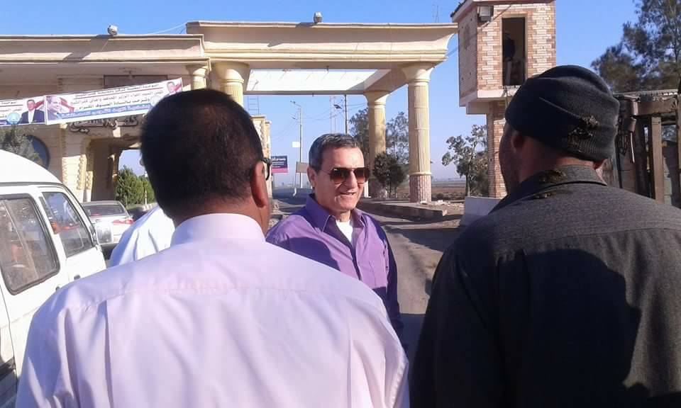 الدكتورنشأت عبد الباري مدير عام مديرية الطب البيطري بكفر الشيخ يتابع حملة التحصين