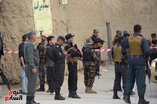 قوات الأمن الأفغانية تمشط محيط مسجد للشيعة تم تفجيره